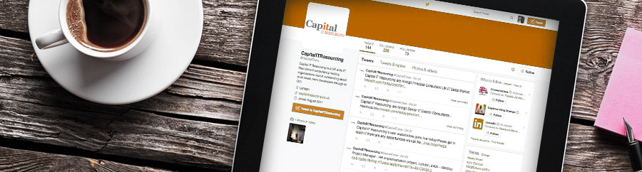 Follow us on Twitter - @CapitalITJobs